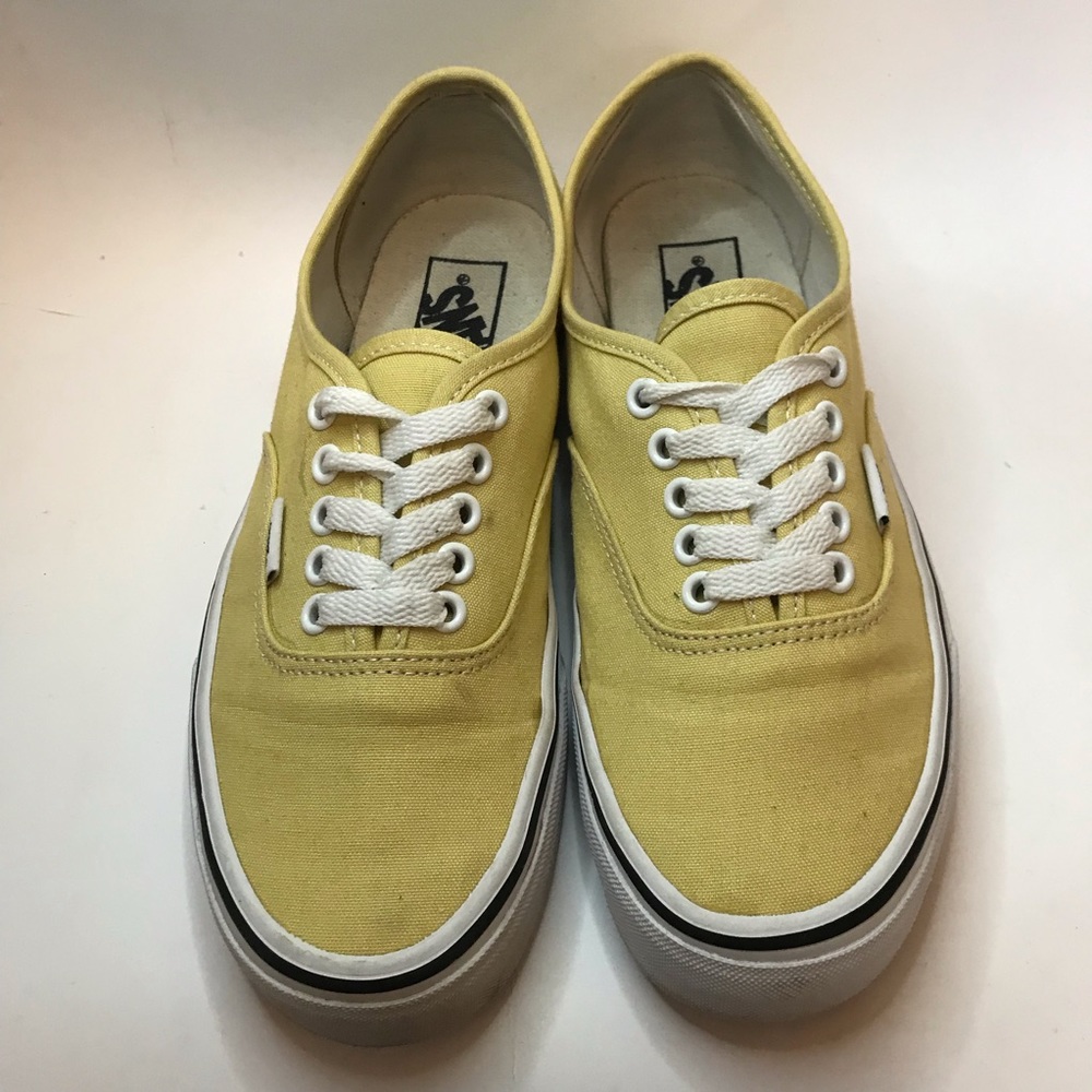 Yellow Vans Classics